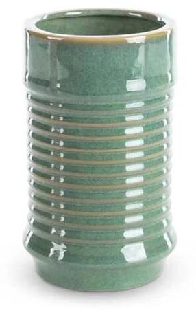 Dekoratyvinė vaza Sami, 20 cm, žalia