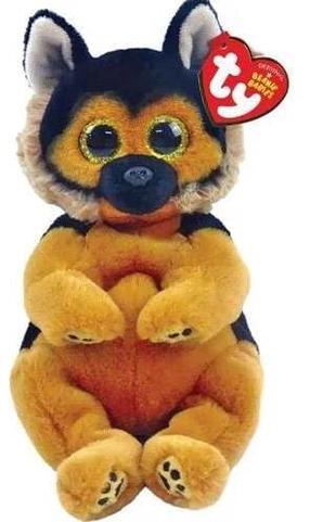 Pliušinis žaislas Meteor German Shepherd Ace, rudas, 15 cm