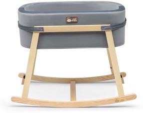 Lopšys kūdikiams viengulė Kalune Design Hier 676HDS1118, ruda/pilka, be patalynės dėžės, su čiužiniu