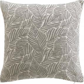 Dekoratyvinė pagalvėlė Douceur d`Interieur, balta/pilka, 40 cm x 40 cm