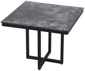 Kavos staliukas Miloo Fancy, pilkas, 50 cm x 50 cm x 39 cm