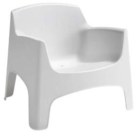 Lauko kėdė Bica Ibiza, balta, 79 cm x 74 cm x 70 cm