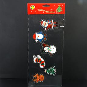 Dekoratyvinis lipdukas, "Kalėdos" Christmas Touch, 30 cm, įvairių spalvų