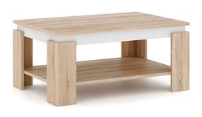 Kavos staliukas Turia, rusva, 60.5 cm x 90 cm x 41.5 cm