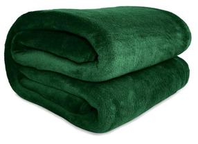 Pledas Contrast Tago, tamsiai žalia, 150 cm x 200 cm