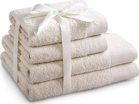  Vonios rankšluosčių rinkinys Restilo Amari, smėlio, 4 vnt.