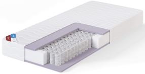 Čiužinys Sleepwell Blue Pocket, 200 cm x 90 cm, vidutinio kietumo