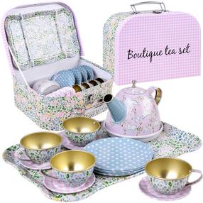 Žaislinis arbatos rinkinys Boutique Tea Set, įvairių spalvų