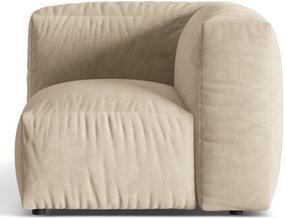 Modulinė sofa Micadoni Martina Vogue 1, šviesiai smėlinė, 100 x 100 cm x 75 cm