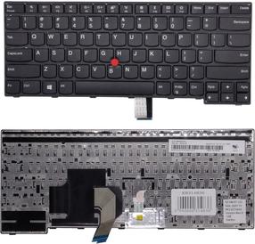 Nešiojamų kompiuterių klaviatūra Lenovo KB314836 for Lenovo Thinkpad E470 with trackpoint (US), Anglų (US), juoda, belaidė
