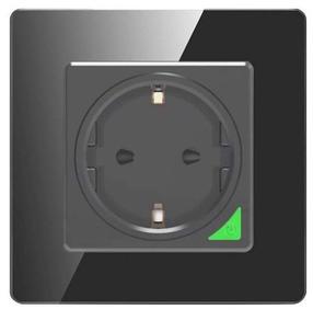 Išmanusis sieninis kištukinis lizdas Avatto N-WOT10-EU-B, 220 - 240 V