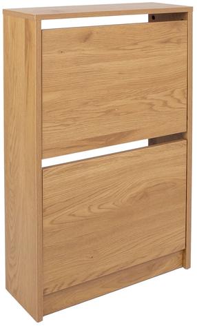 Batų dėžė Home4you Aalborg, ąžuolo, 49 cm x 18 cm x 84 cm