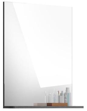 Veidrodis MC Akcent Scout, kabinamas, 60 cm x 79 cm, pilka