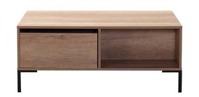 Kavos staliukas Kalune Design SHP-665-TT-1, riešuto, 60 cm x 103 cm x 42 cm