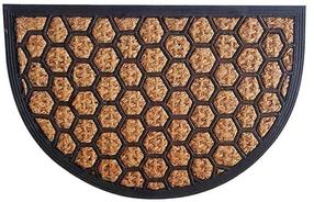 Durų kilimėlis THK-082784, rudas/juodas, 60 cm x 40 cm