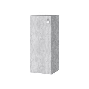 Pakabinama vonios spintelė Riva, pilka, 23 cm x 32 cm x 75 cm