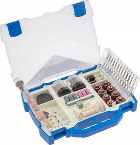 Komplektas, sukamųjų įrankių priedų rinkinys, kampiniams šlifuokliams Högert HT2E115, 145 vnt.