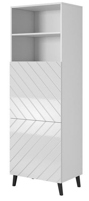 Spintelė Cama Meble Abeto, balta, 60 cm x 40 cm x 176.5 cm