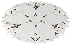 Servetėlė apvali OH-175-A, balta, 50 x 50 cm