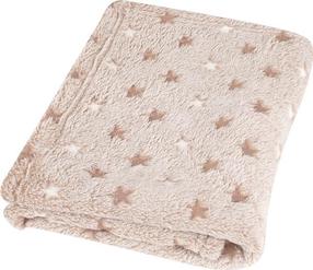 Pledas BabyMatex Milly, 100 x 75 cm, šviesiai ruda