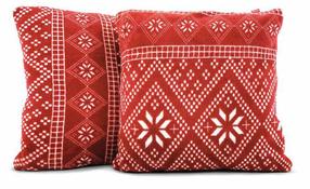 Dekoratyvinė pagalvėlė Contrast Novel-06, raudona, 40 cm x 40 cm