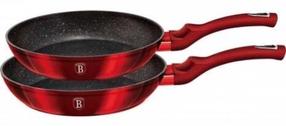 Keptuvių komplektas Berlinger Haus Metallic Line Burgundy Edition BH-1612NF, 26 cm, aliuminis
