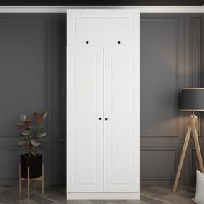 Spinta Kalune Design Kale 2235, balta, 52 cm x 90 cm x 235 cm