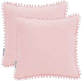 Pagalvės užvalkalas Restilo Meadore, šviesiai rožinė, 45 cm x 45 cm, 2 vnt.