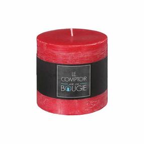 Žvakė, cilindrinė Atmosphera Olia, 58 h, Raudona