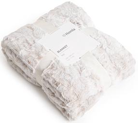 Pledas Homla Mart Coffee And Cream, smėlio, 200 cm x 150 cm