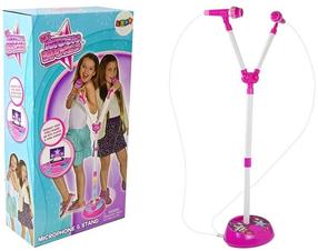 Vaikiškas mikrofonas Lean Toys My Music World Microphone & Stand