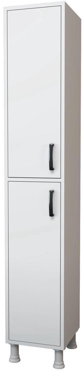 Laisvai pastatoma vonios spinta Kalune Design M1 1100, balta, 35.8 cm x 33.3 cm x 191 cm