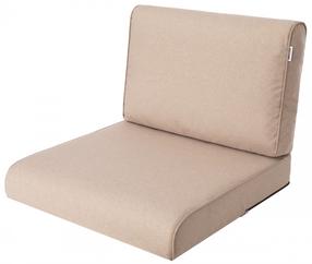 Lauko baldų pagalvių rinkinys Hobbygarden Nel R1 NELBEZ1, šviesiai ruda, 39 x 50 cm