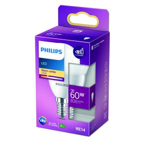 Lemputė Philips LED, P48, 2700 °K, E14, 7 W, 806 lm