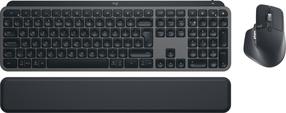 Klaviatūros ir pelės komplektas Logitech MX Keys S Combo, EN, grafito, belaidė