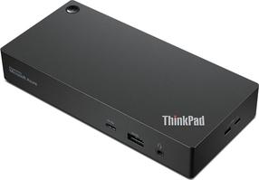Prisijungimo stotis ir prievadų daugintuvas Lenovo ThinkPad Universal Thunderbolt 4 40B10135DK, juoda/raudona