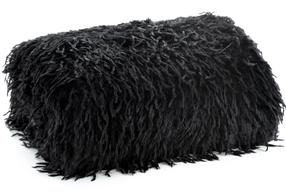 Lovatiesė Adore, juoda, 130 cm x 170 cm