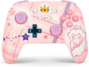 Žaidimų pultas PowerA Enhanced Princess Peach Plaid, rožinė