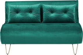 Sofa-lova Shumee Vestfold, žalia, 80 x 130 cm x 81 cm