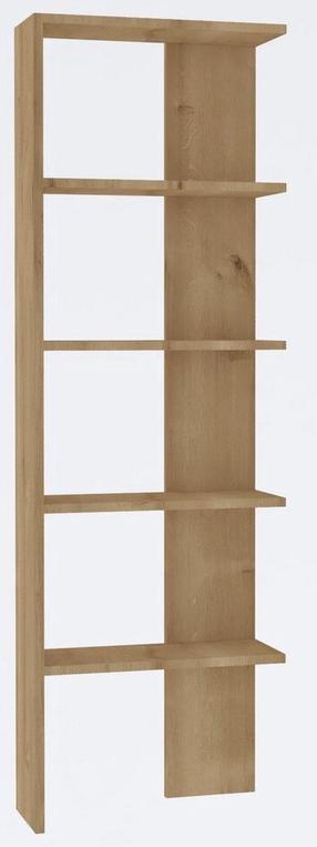 Pastatoma lentyna Kalune Design Eze 495SSE1219, ąžuolo, 51 cm x 21 cm x 160 cm