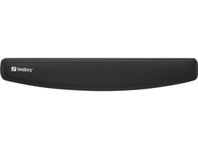Atrama riešui Sandberg Memory Foam Wrist Rest, 79 mm x 470 mm x 22 mm, juoda