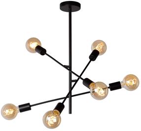 Sietynas kabinamas Lucide Lester 21119/06/30, E27, 6 x 40 W