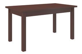 Valgomojo stalas išskleidžiamas ADRK Rodos 56, riešuto, 140 - 180 cm x 80 cm x 76 cm