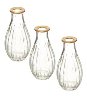 Vazų rinkinys Atmosphera, 14 cm, skaidri