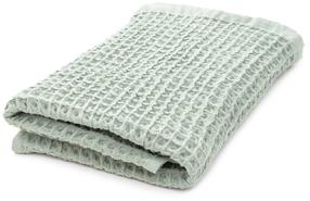 Vonios rankšluostis Homla Vaffel, žalias, 90 cm x 50 cm