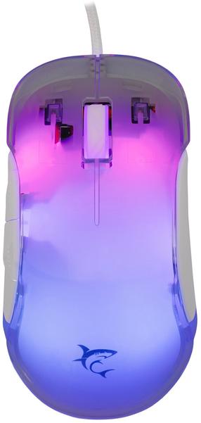 Žaidimų pelė White Shark GM-5017 Mordred, usb 2.0, balta