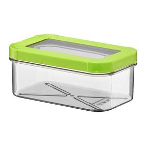 Maisto saugojimo indas Ambition Optimo 43239, 0.6 l, skaidri/žalia