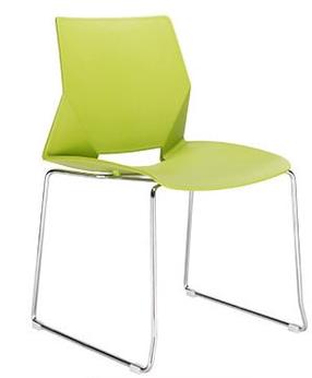 Lankytojų kėdė MN MD07 3425029, žalia, 65 cm x 48 cm x 65 cm