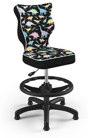 Vaikiška darbo kėdė Petit HC+F ST30, 33.5 x 30 x 89.5 cm, juoda/violetinė/įvairių spalvų