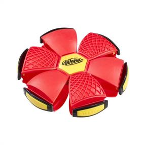 Skraidantis diskas Goliath Wahu Phlat Ball, 14.5 cm x 14.5 cm, raudona
